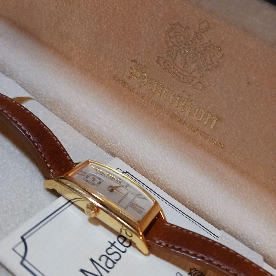 ゆ*i様 Hamilton Masterpiece 腕時計 革 ハミルトン
