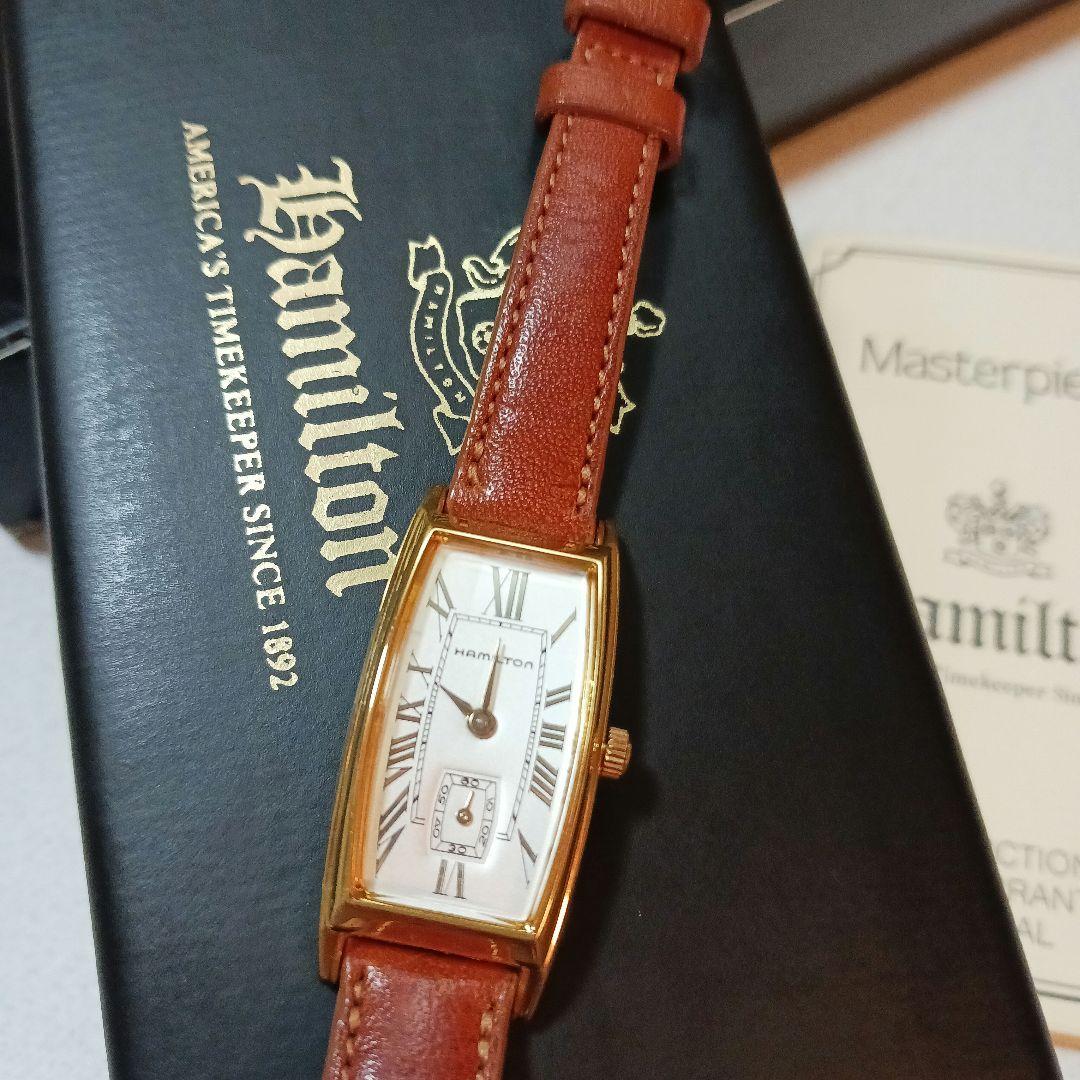 ゆ*i様 Hamilton Masterpiece 腕時計 革 ハミルトン