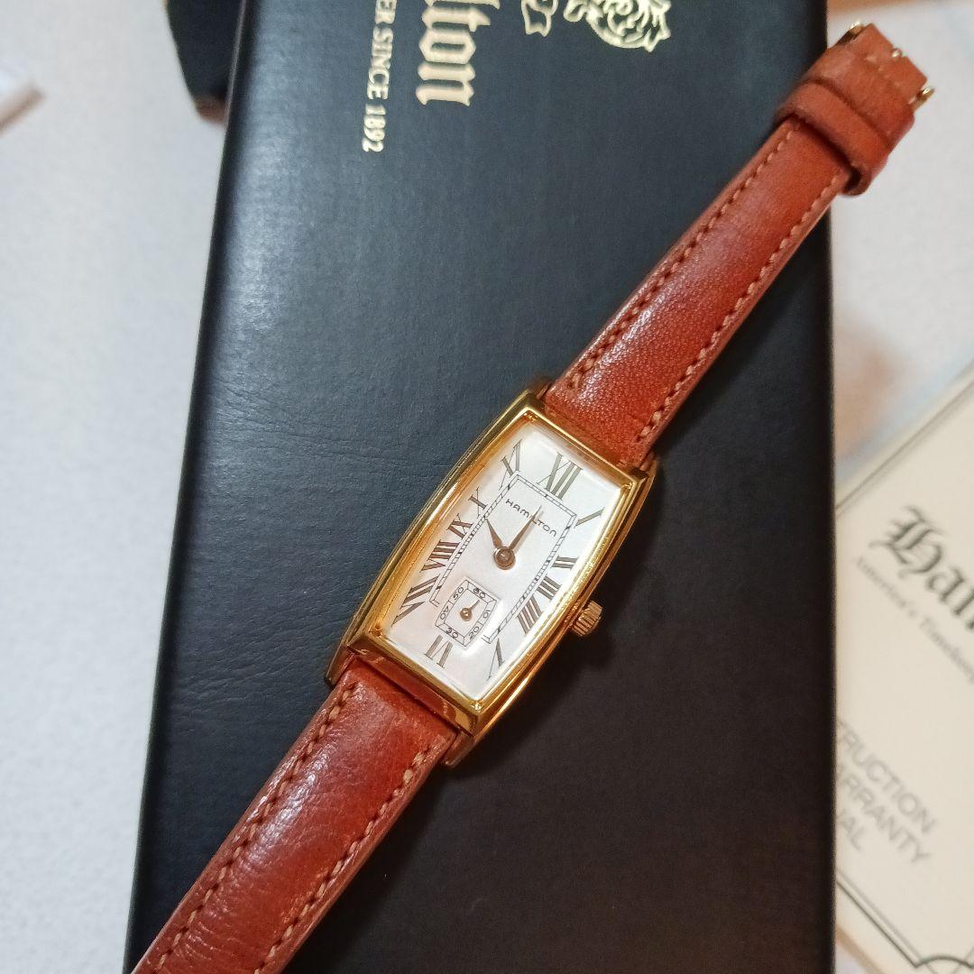 ゆ*i様 Hamilton Masterpiece 腕時計 革 ハミルトン