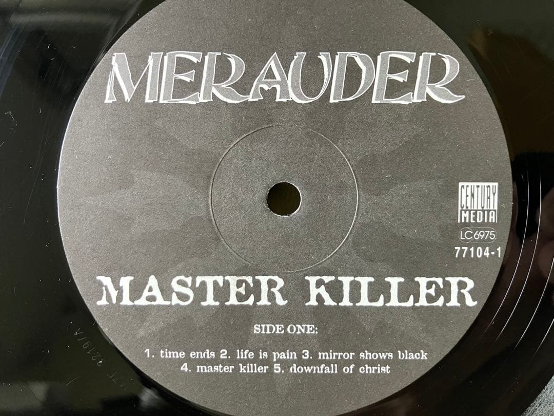 【LPオリジナル盤】Merauder – Master Killer・ハードコア