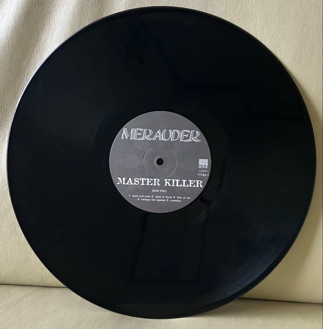 【LPオリジナル盤】Merauder – Master Killer・ハードコア