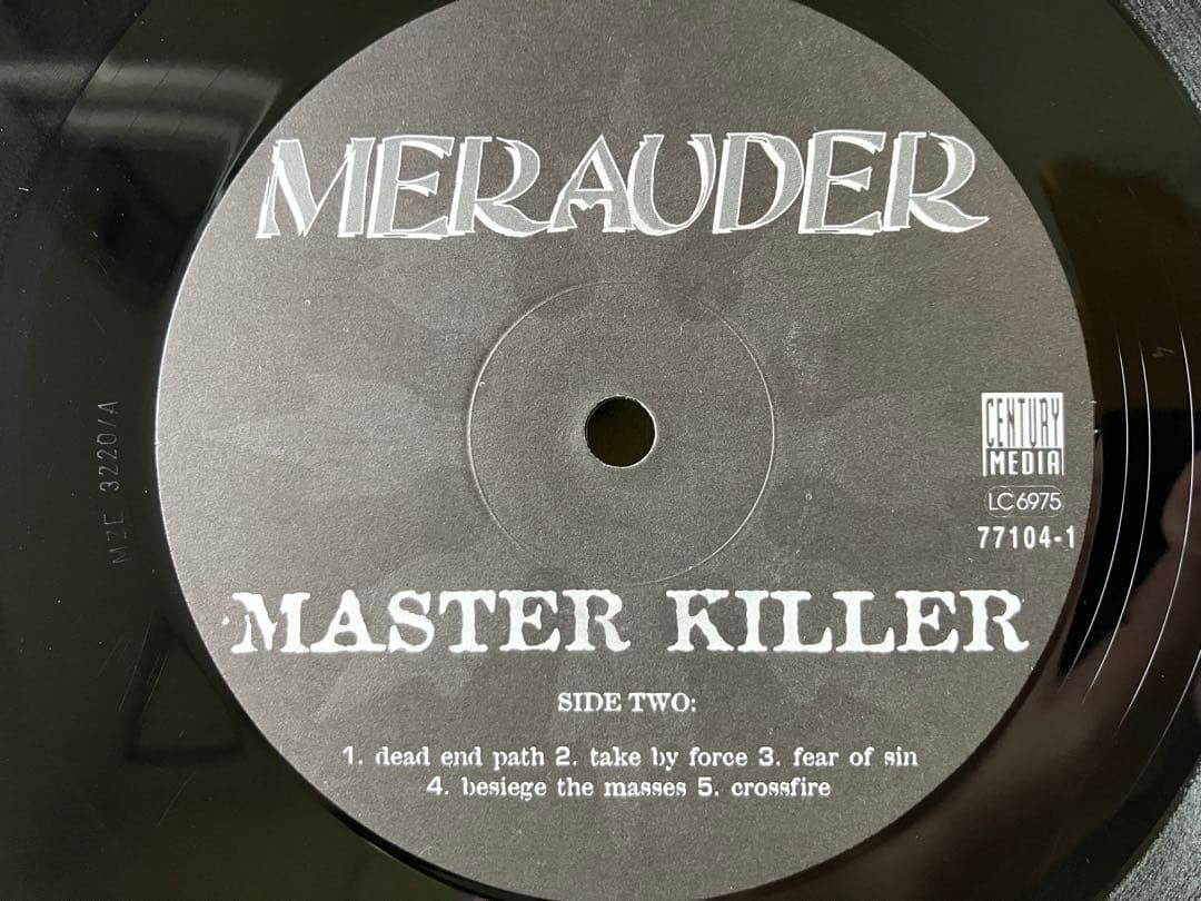 【LPオリジナル盤】Merauder – Master Killer・ハードコア