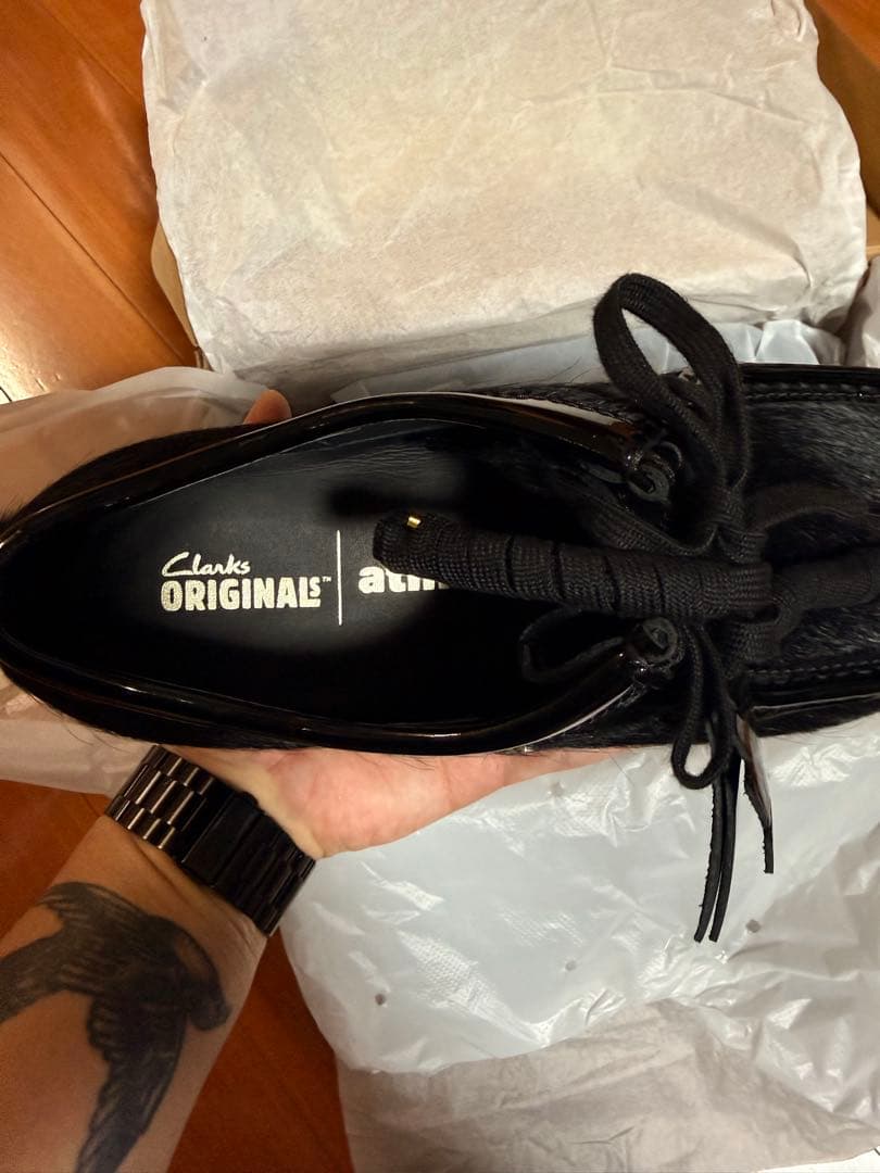 【新品未使用】Clarks BLACK EYE PATCH atmos