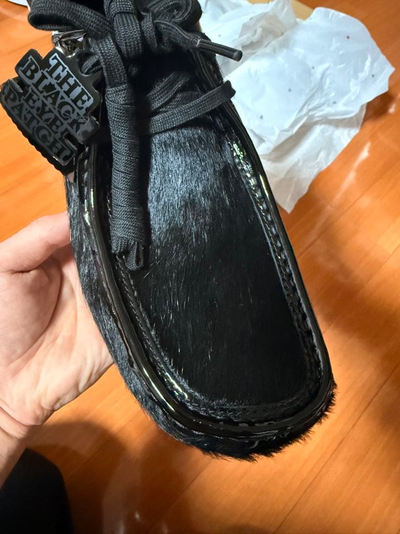 【新品未使用】Clarks BLACK EYE PATCH atmos