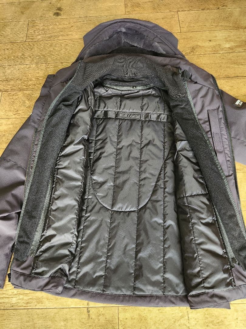 バンソン vanson フーディージャケットSVS2506W 　グレー　XL