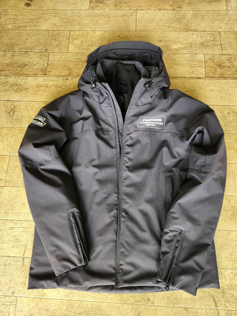 バンソン vanson フーディージャケットSVS2506W 　グレー　XL