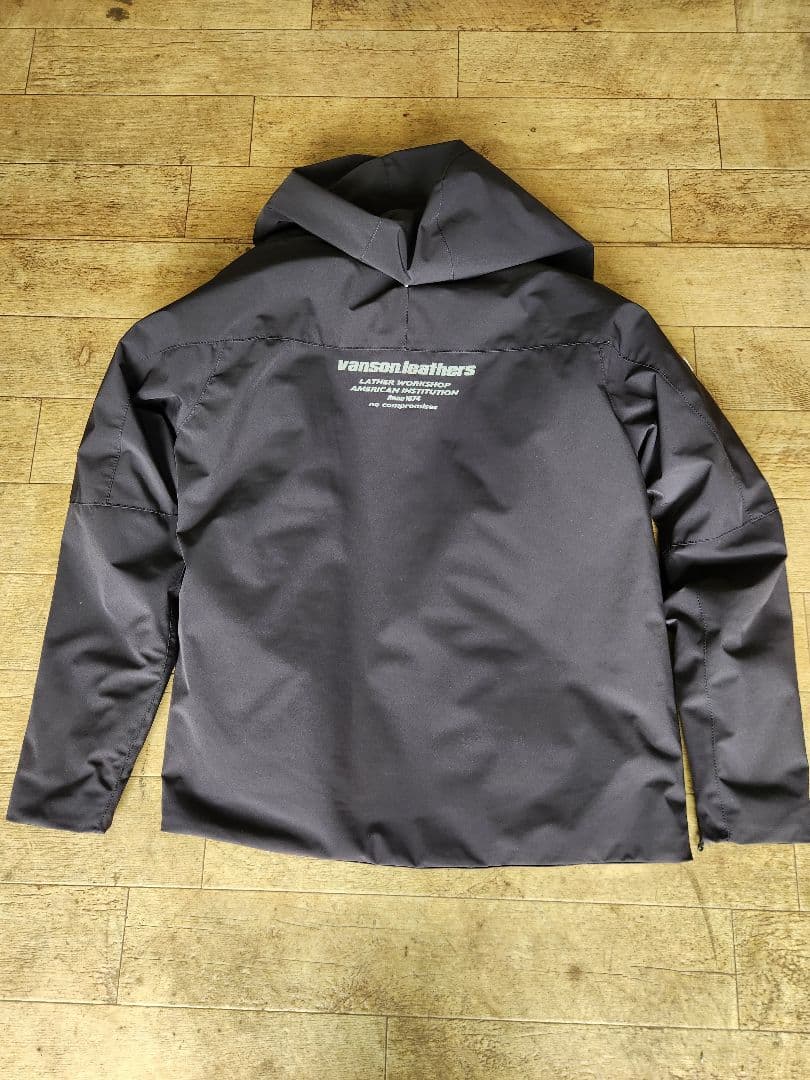 バンソン vanson フーディージャケットSVS2506W 　グレー　XL