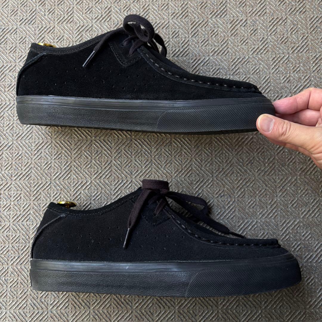 ほぼ新品 Vans CARVER Lo ブラック スエード 26.5cm