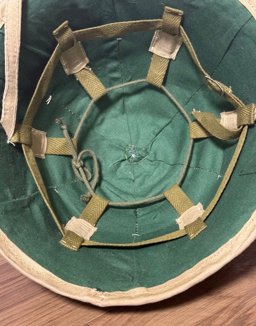 日本軍陸軍　美品　防暑帽(九八式)