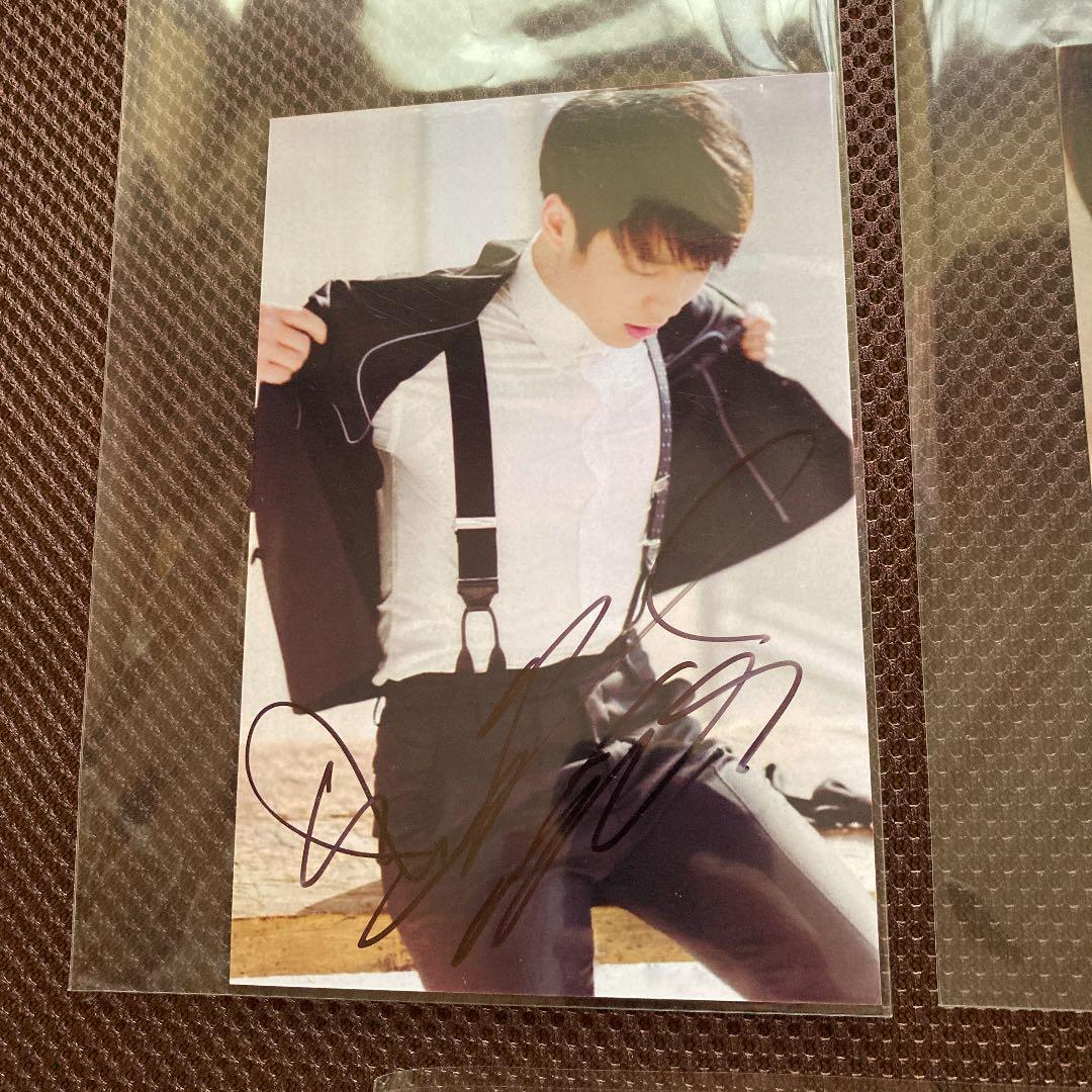 レア！　東方神起　直筆サイン入り　生写真