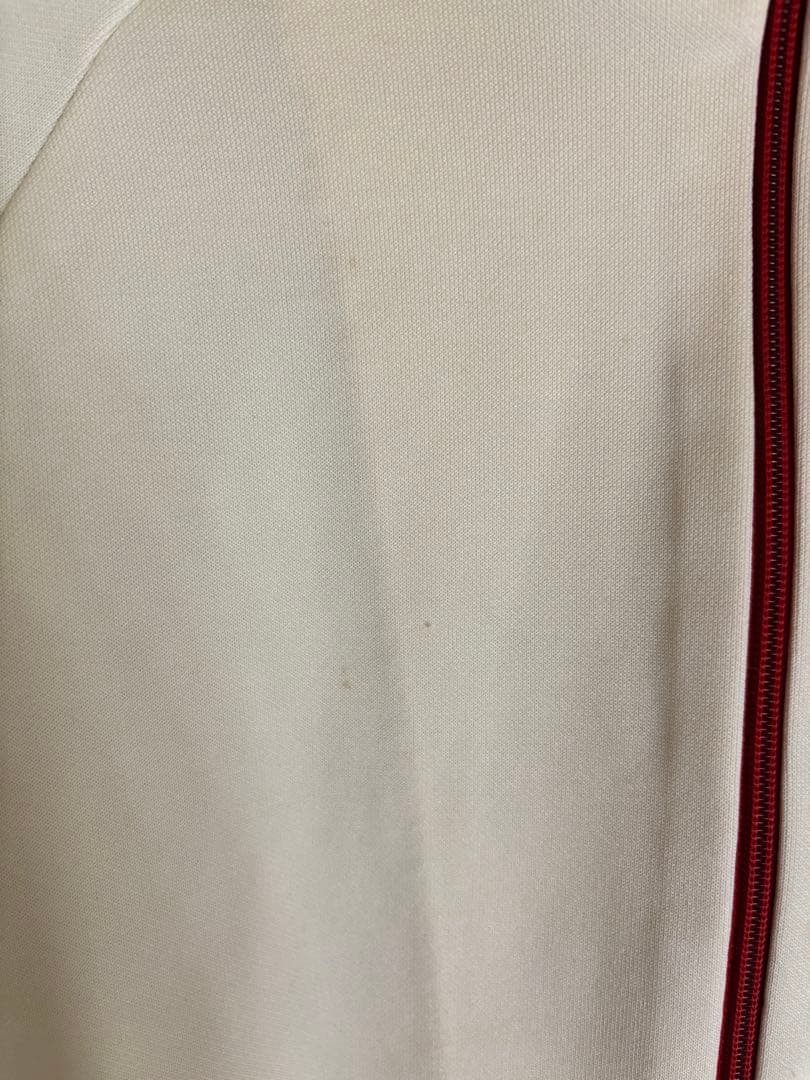 80's adidas トラックジャケット　デサント製　赤 白