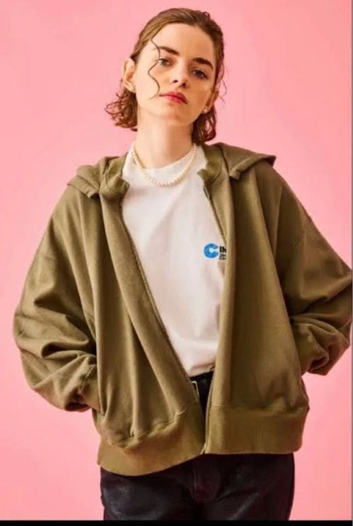 oblada ROBIN HOODIE カーキ