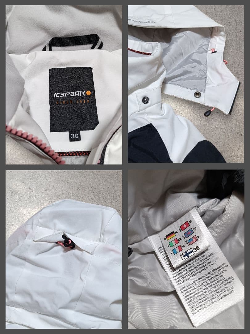 【専用ページ】 レディース　ジャケット　ICEPEAK　スノボウェア　S