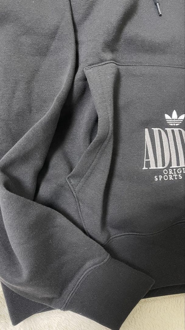 【新品未使用】アディダススウェット上下セット黒XL