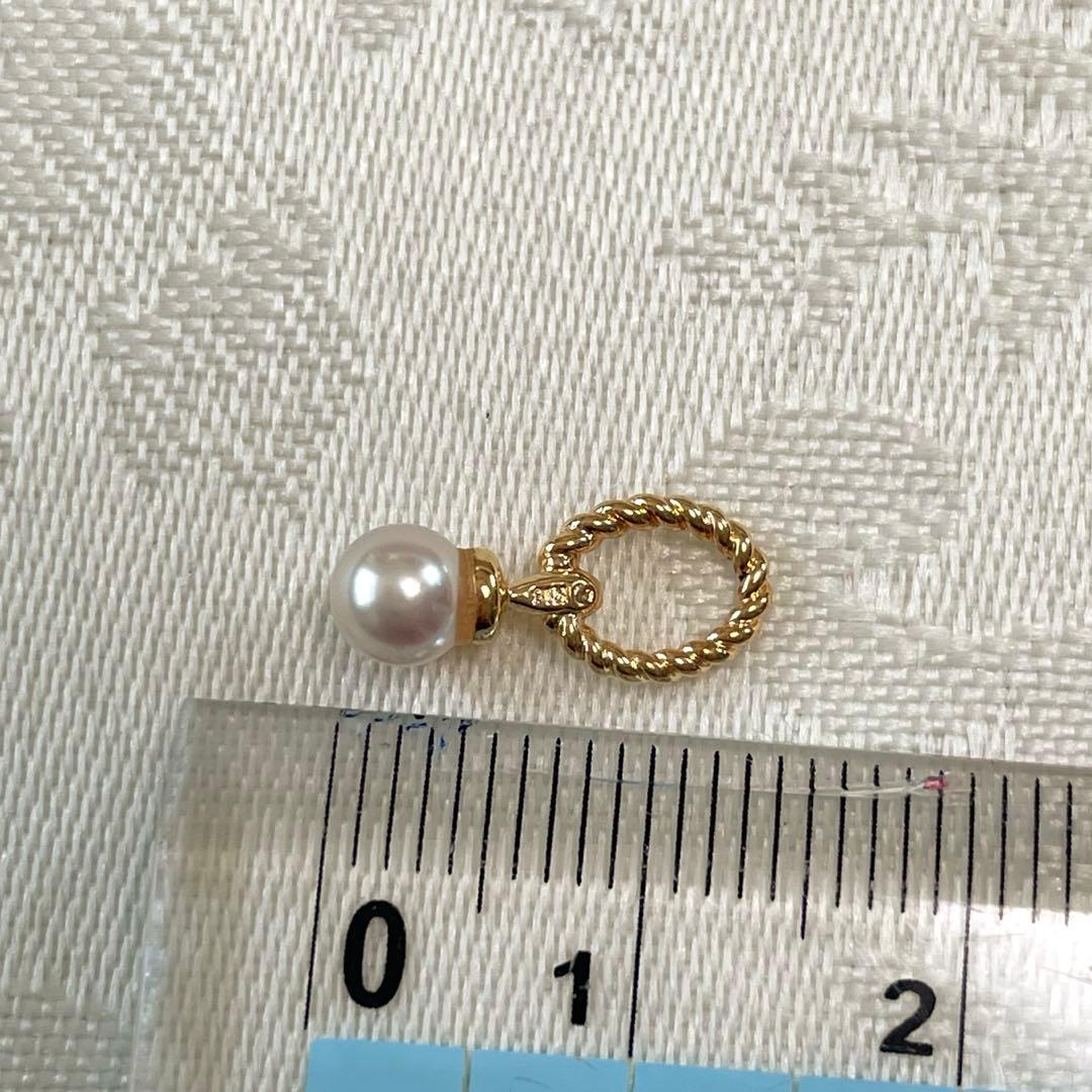 TASAKI タサキ チャーム K18 ペンダントトップ パール