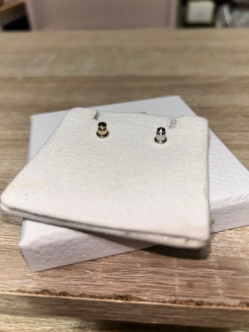 CHRISTIAN DIOR プチCDスタッドピアス