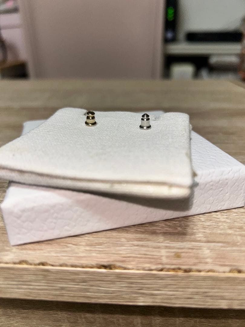 CHRISTIAN DIOR プチCDスタッドピアス