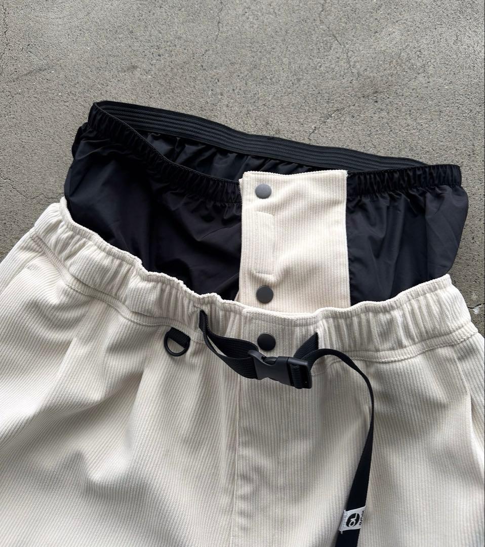 OUTLAX コーデュロイ フルジップ パンツ L