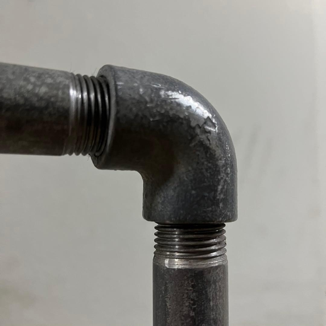 ガス管ハンガーラック【部分光沢仕様】　インダストリアル