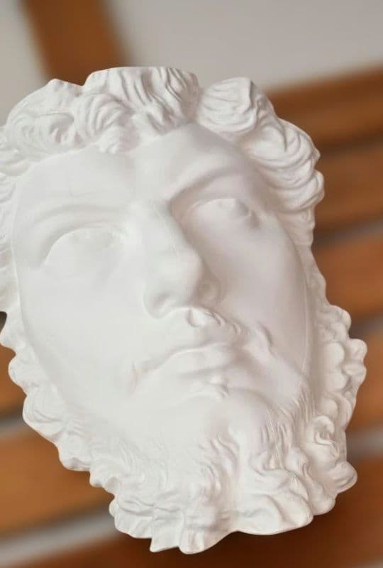 石膏像（ルキウス・ウェルス帝）半面