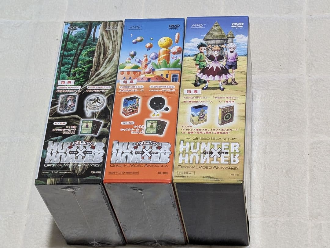 HUNTER×HUNTER OVA G.I編 初回盤 DVDセット 特典付き