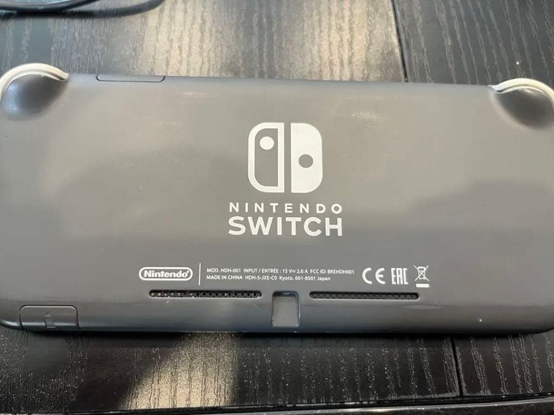 ニンテンドスイッチライト　グレー　訳あり