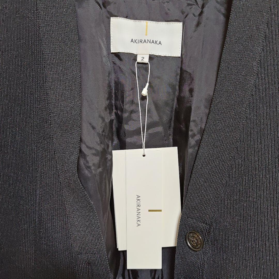 AKIRANAKA ブラックカーディガン サイズ2
