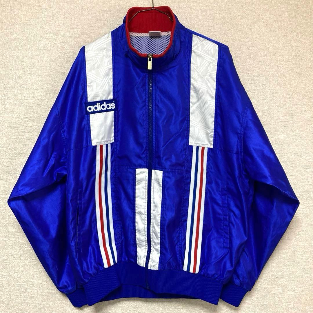 美品　90s 【デサント製】 adidas セットアップ　トラックジャケット