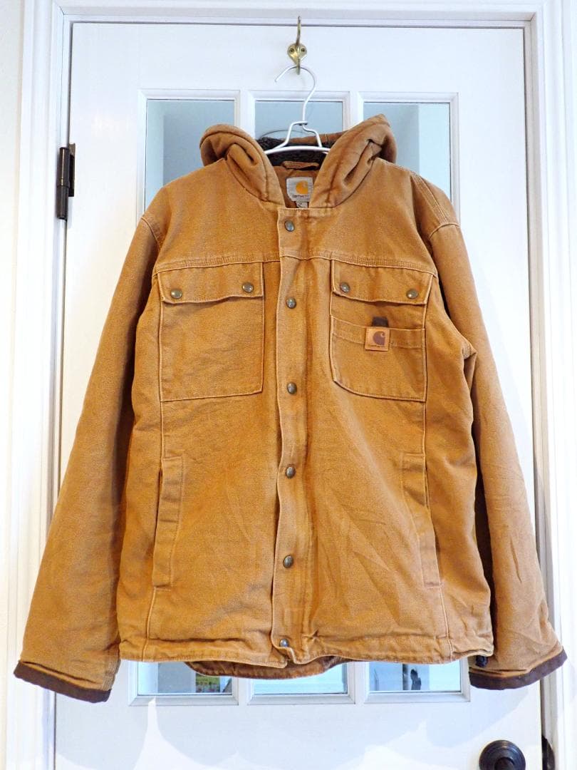 Carhartt カーハート ウォッシュドダック ユーティリティジャケットM