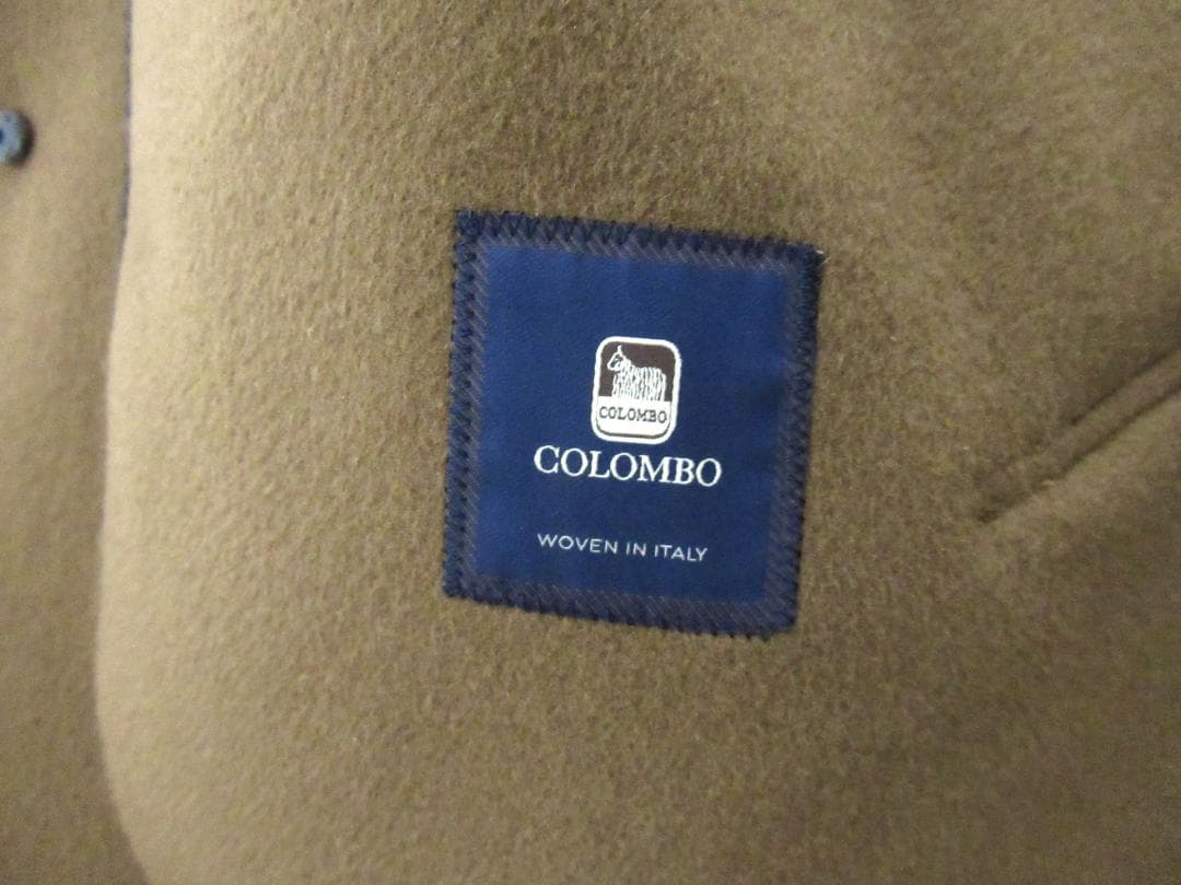 14.3万トゥモローランドPILGRIM COLOMBO生地 カシミヤ混コート