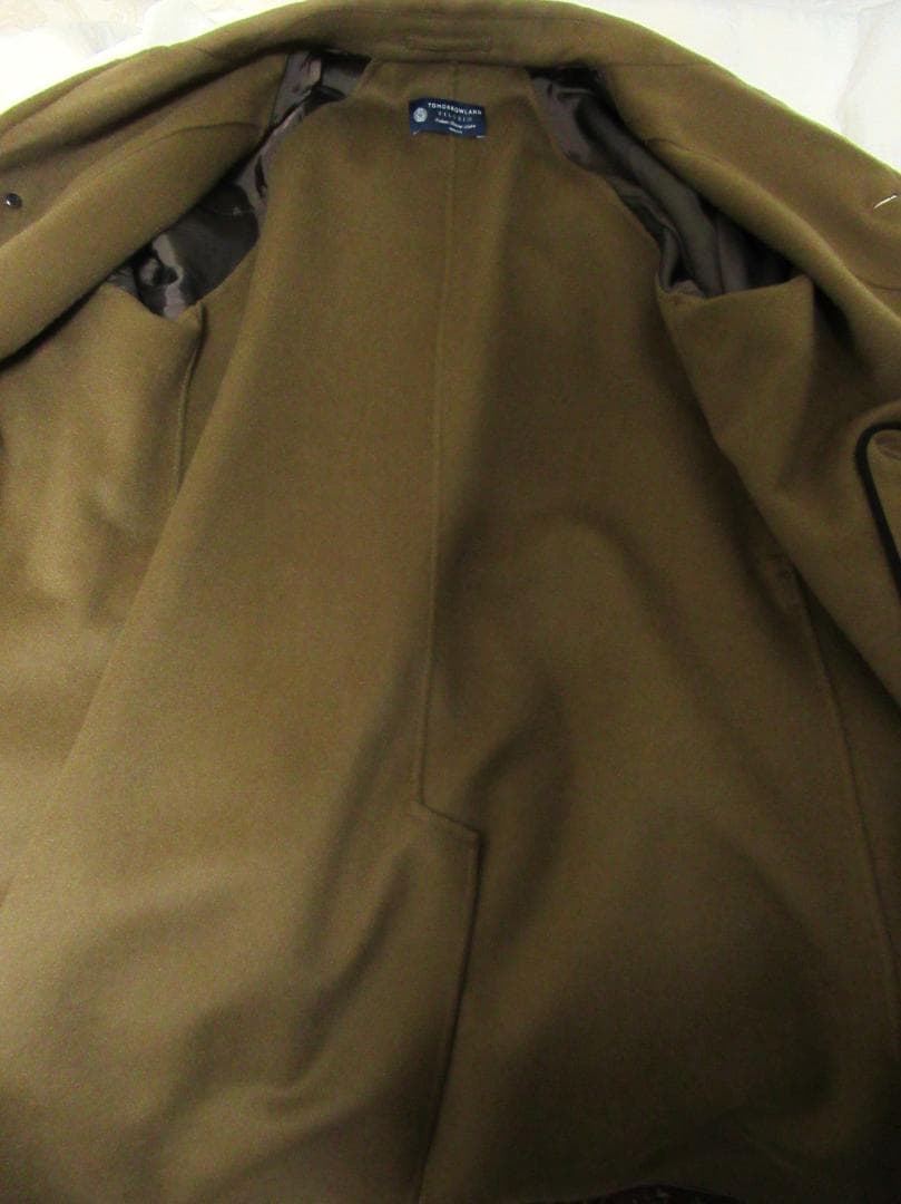 14.3万トゥモローランドPILGRIM COLOMBO生地 カシミヤ混コート