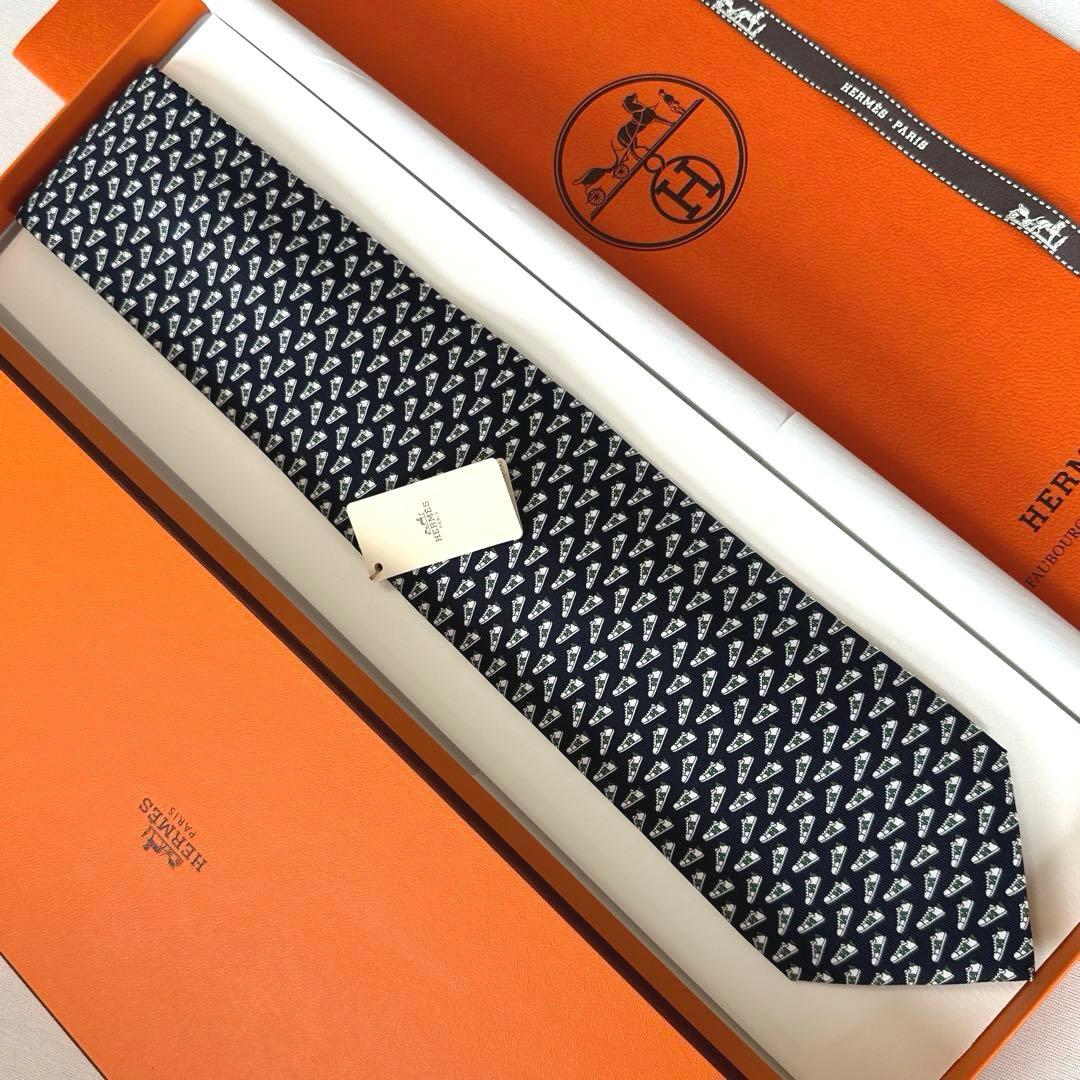 エルメス ネクタイ《Hエレ》新品 未使用