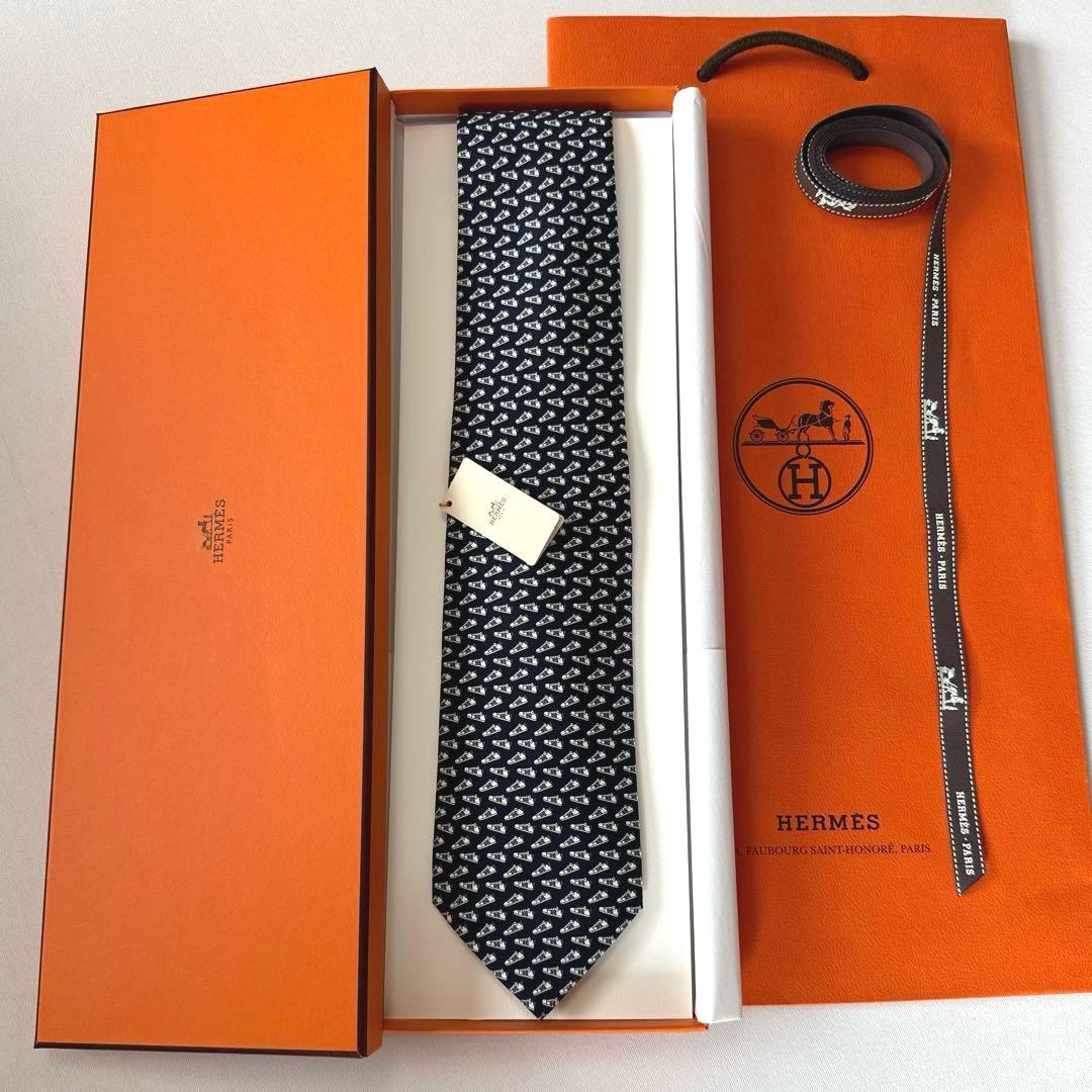 エルメス ネクタイ《Hエレ》新品 未使用