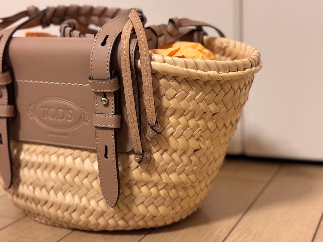 ※値下げ【美品】TOD'S かごバッグ　完売商品