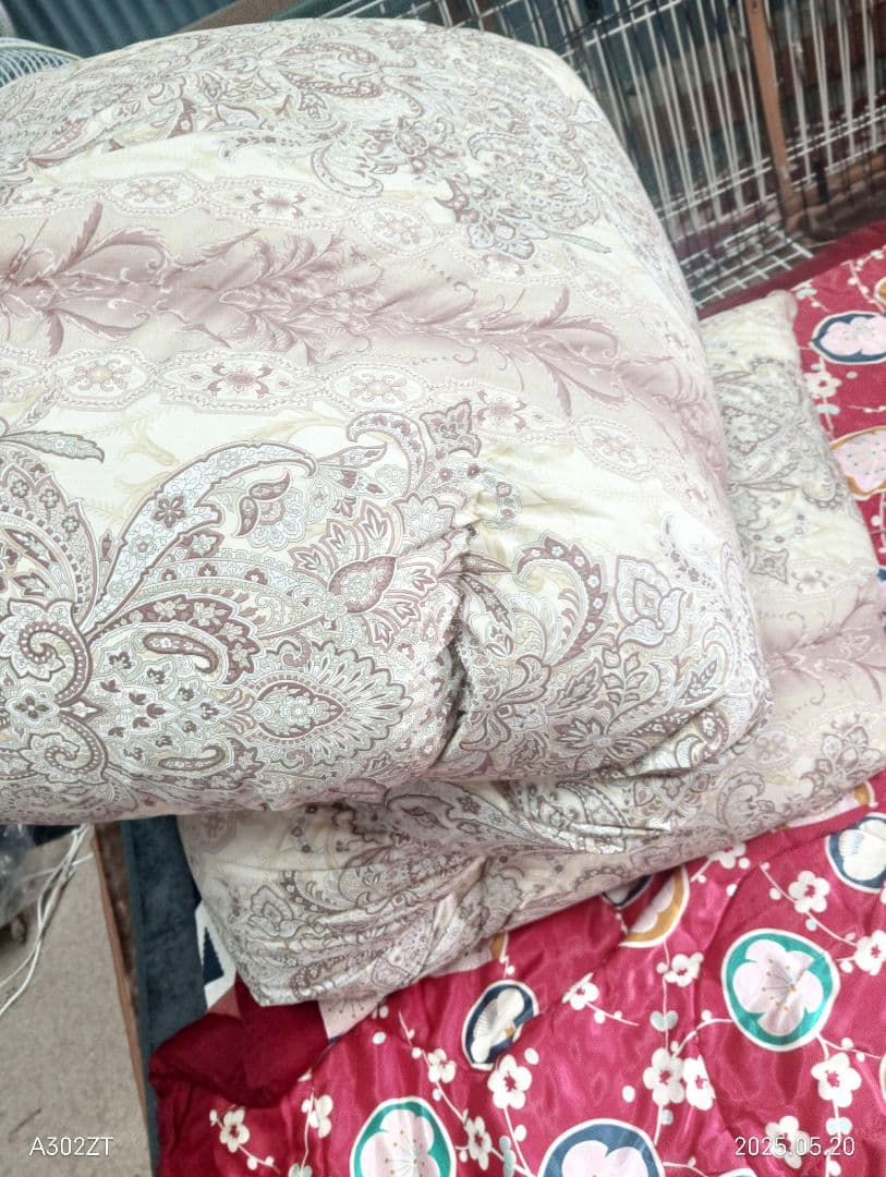 kaniruさん専用羽毛掛け布団京都西川販売シングル　ダウン93%中羽毛1.4㌔