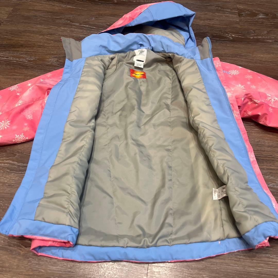 デサント　美品　　セットアップ　上下　スキーウェア　160 女の子
