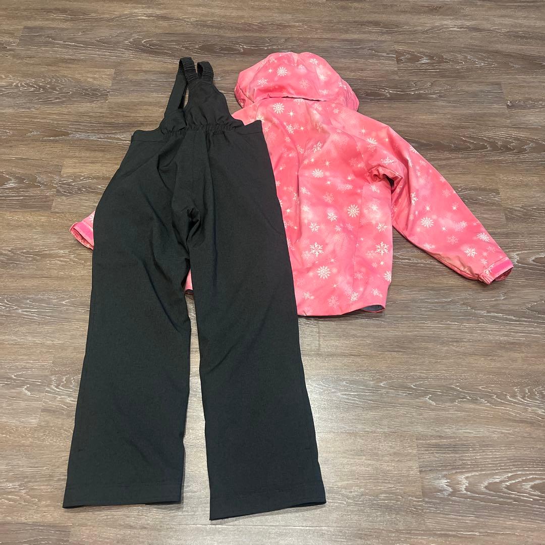 デサント　美品　　セットアップ　上下　スキーウェア　160 女の子