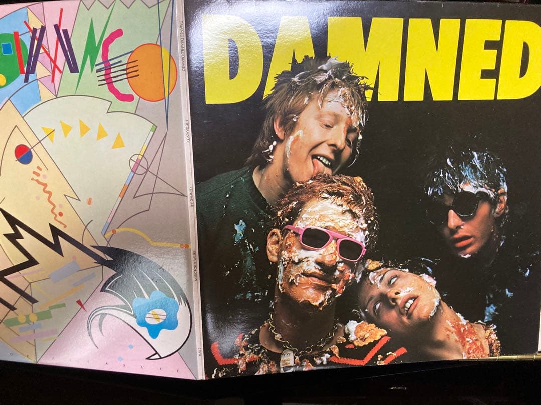 美盤２枚組LP The Damnedイエローレコード ダムド stiff
