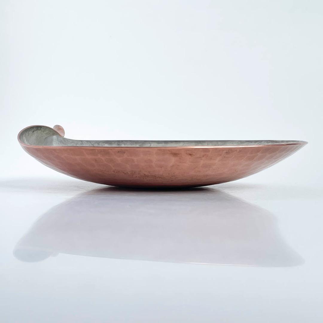 【羊】京都 有次 銅 お皿／トレイ／プレート『シェル』6枚セット