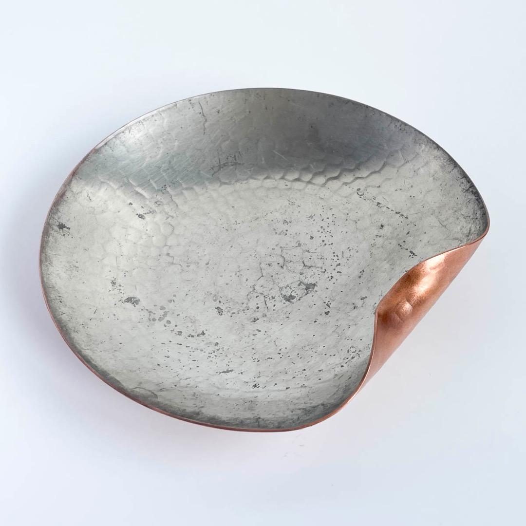 【羊】京都 有次 銅 お皿／トレイ／プレート『シェル』6枚セット