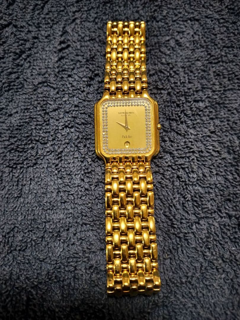Raymond Weil Fidelio ゴールド腕時計