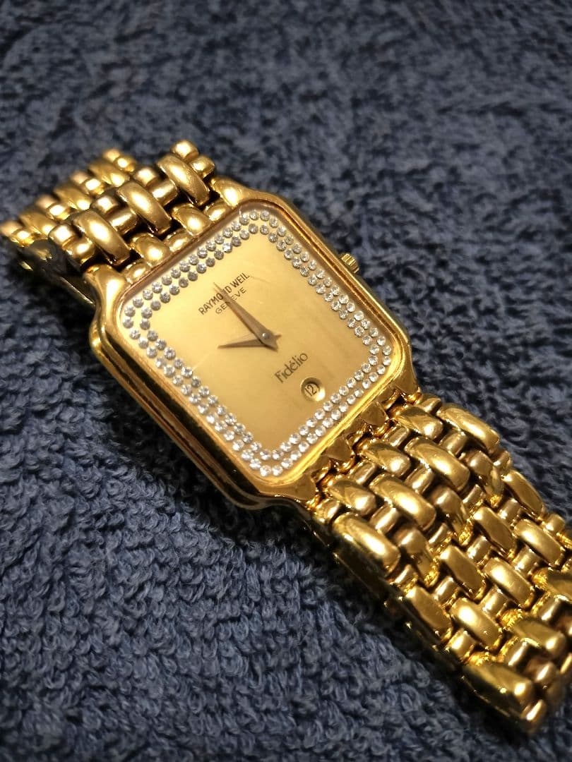 Raymond Weil Fidelio ゴールド腕時計