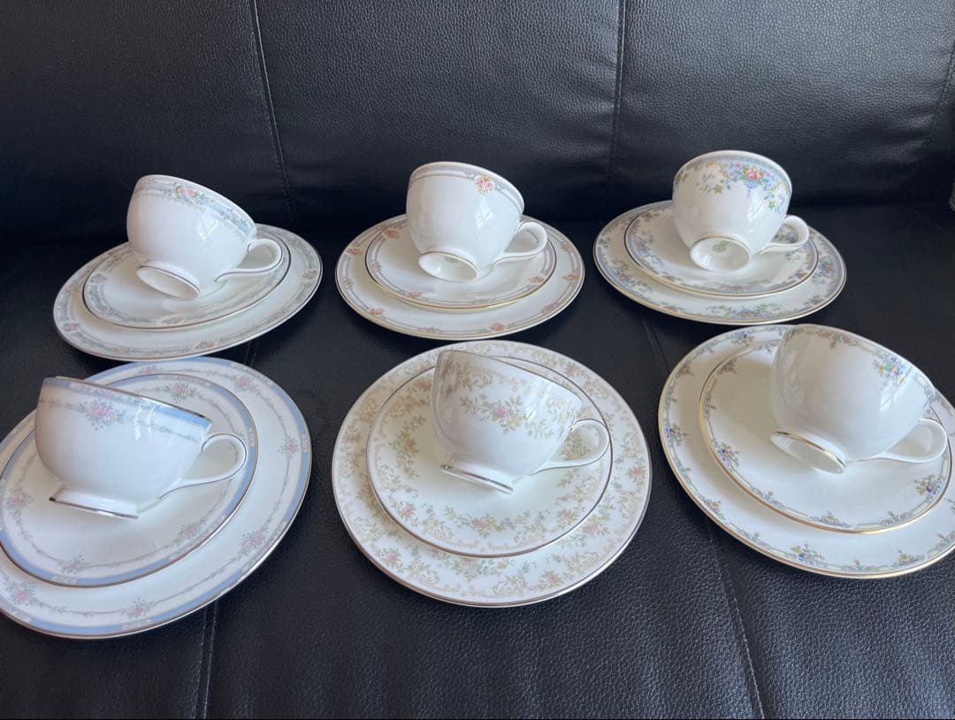 最終値下げ英国製ロイヤルドルトン 花柄違い 6セット 未使用品