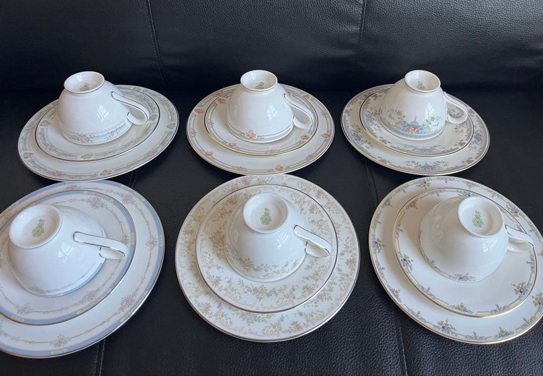 最終値下げ英国製ロイヤルドルトン 花柄違い 6セット 未使用品