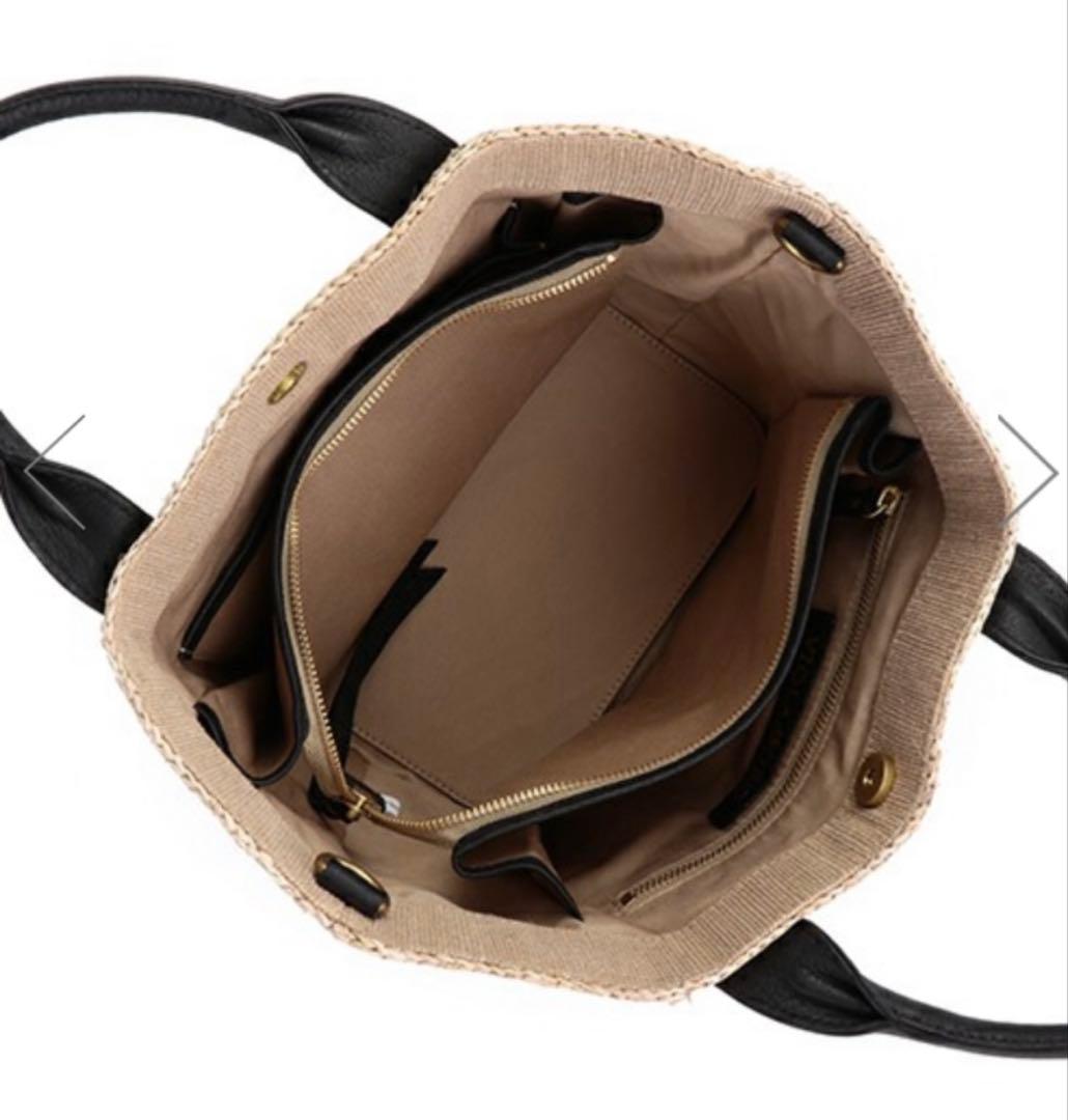 ひらりん0524様 VIOLAdORO かごバッグ【ESTNATION ベージュ