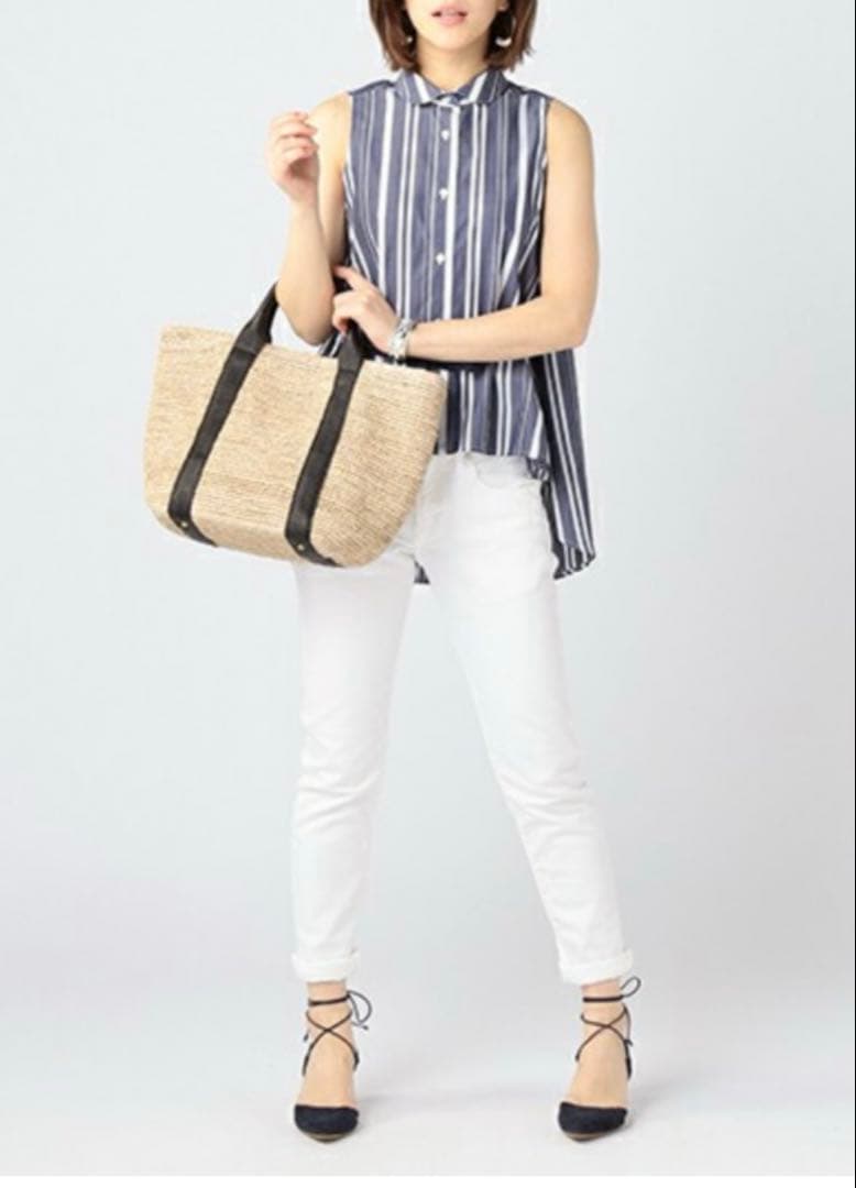 ひらりん0524様 VIOLAdORO かごバッグ【ESTNATION ベージュ