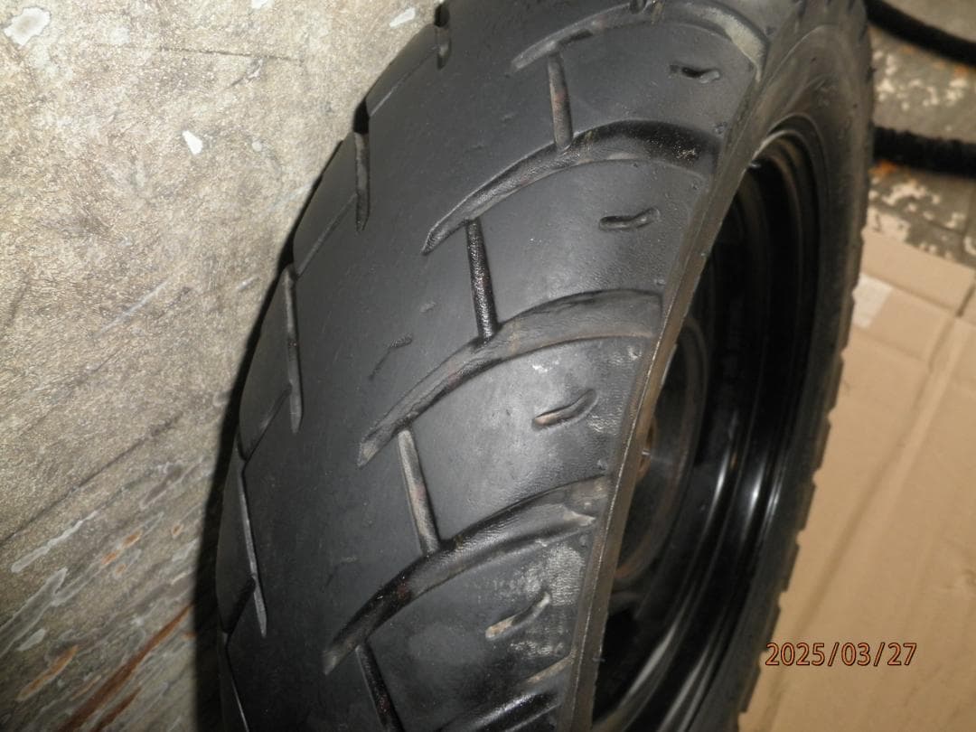 スズキ　アドレスV125G　CF46A　前後ホーイルセット　タイヤ付き