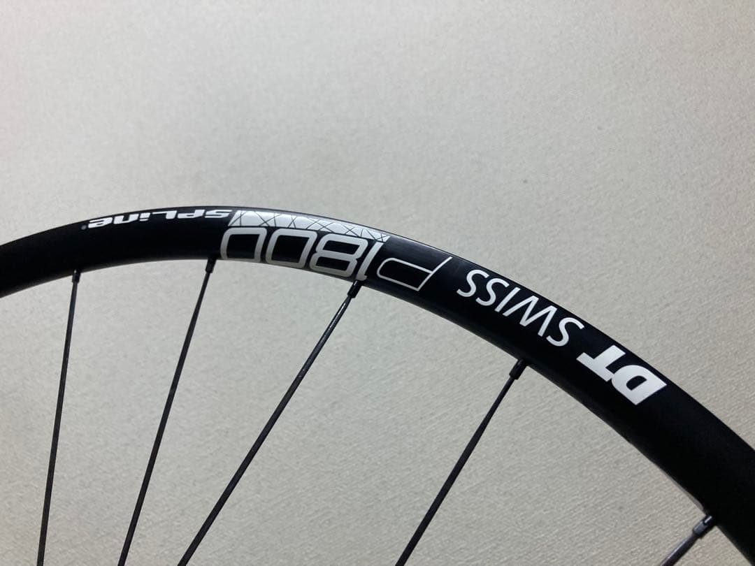 DTSWISS p1800 ディスク ホイール アルミ 前後セット 美品