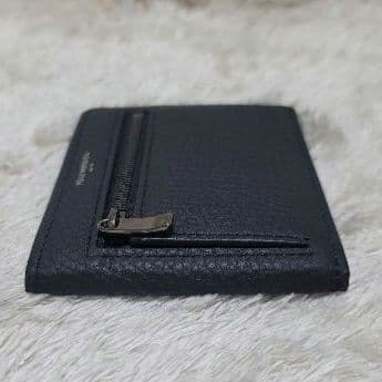 ペッレモルビダ　限定オールブラック コンパクトウォレット 折り財布　本革