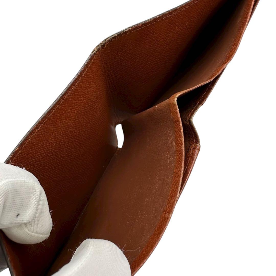 【美品】ルイヴィトン モノグラム 二つ折り財布 ポルトフォイユ・ミュルティプル